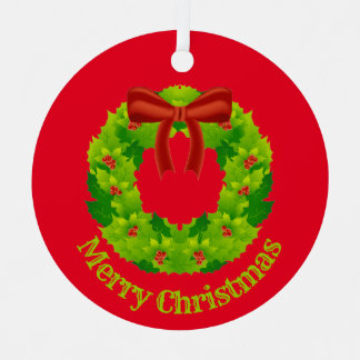 Metálico Adorno de Navidad