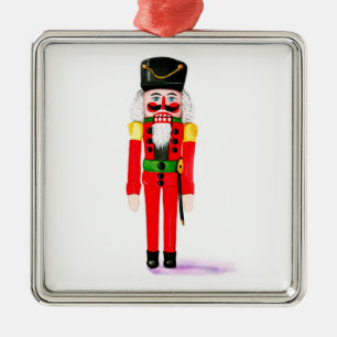 Metálico Adorno de Navidad de Cascanueces