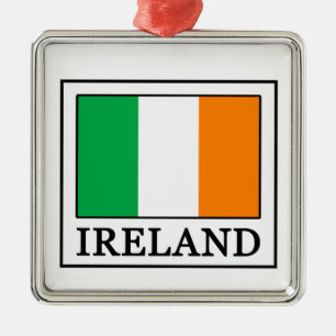 Metálico Adorno de Navidad de Irlanda