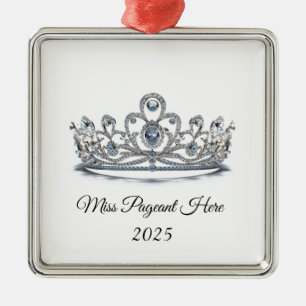 Metálico Adorno de Tiara de Princesa