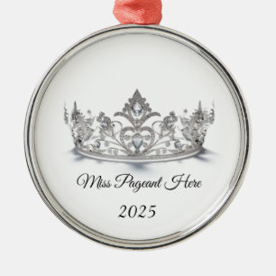 Metálico Adorno de Tiara de Princesa