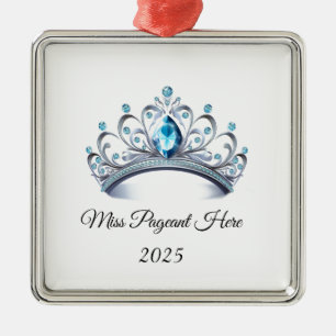 Metálico Adorno de Tiara de Princesa