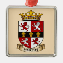 Adorno del Escudo de Armas de la Familia Murphy
