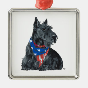 Metálico Adorno Patriótico de Scottie