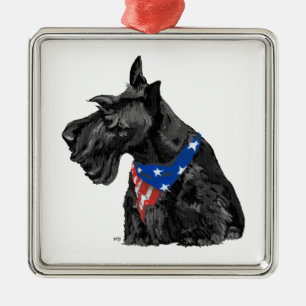 Metálico Adorno Patriótico de Scottie