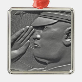 Metálico Adorno Recuerdo de Soldado Militar Veterano