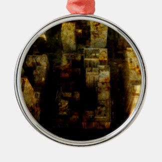 Metálico crear adorno de redondeo premium