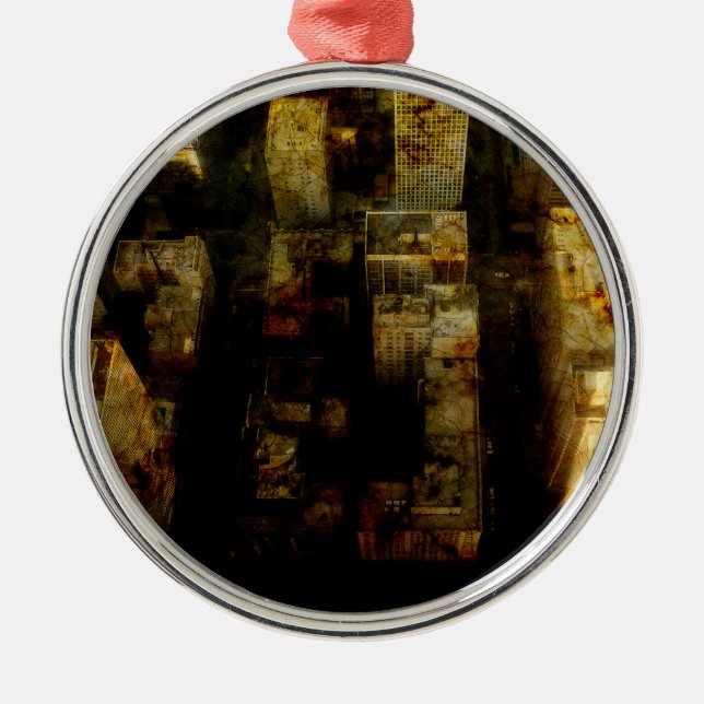 Metálico crear adorno de redondeo premium (Frente)