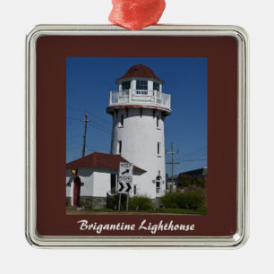 Metálico Faro de Brigantine Foto Adorno