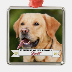 Metálico HAMbWG - Adorno para mascota - En memoria de