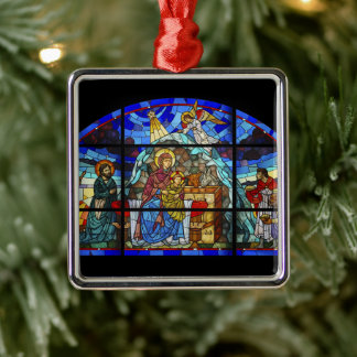 Metálico Navidades Historias de la Biblia adorno de feriado