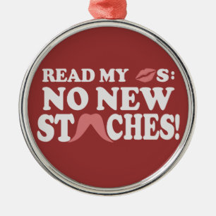 Metálico No hay adorno de personalizado de nuevas cuestas