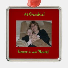 Metálico Personalizar de este adorno de fotos