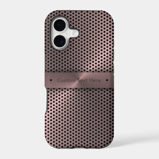 Metálico rosa personalizado