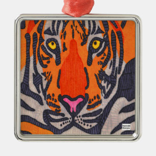 Metálico Tigre - Adorno Premium