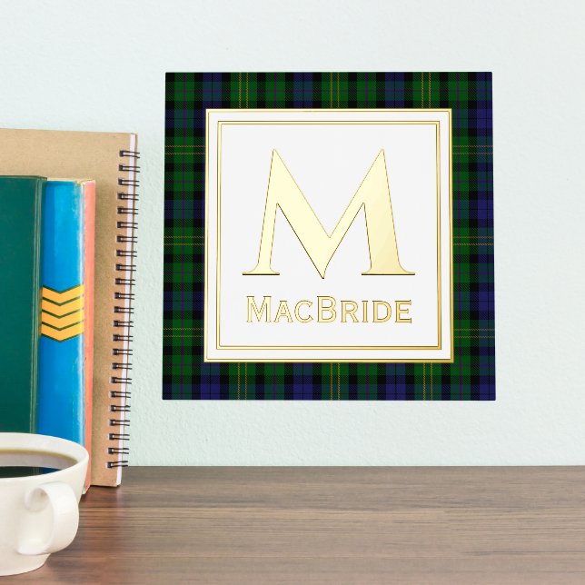 Metalizada McBride Clan Tartán Impresión de Relieves metaliza (In Situ (Contador 2))