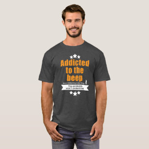 Metalizado camiseta de detección, adicta al pitid