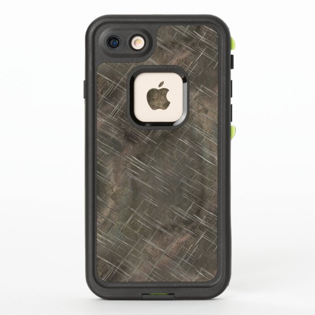 Metalizado de plata quemada y maltratada (Reverso)