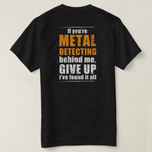 Metalizado detección de camisetas es un regalo me