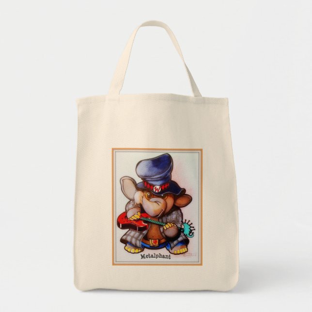 Metalphant con las bolsas de asas de la guitarra - (Frente)