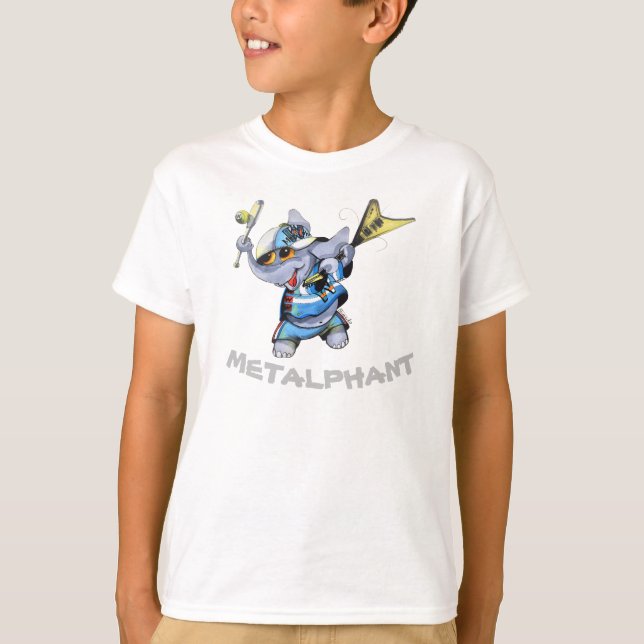 Metalphant se divierte la camiseta de los niños (Anverso)