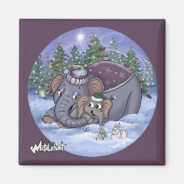 Metalphant Wilbur y mamá imán