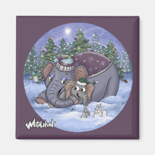 Metalphant Wilbur y mamá imán