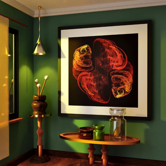 Metamorfosis Arte abstracto (Metamorphosis Abstract Art Poster)