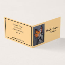 Metamorfosis de las tarjetas de visita del doblez