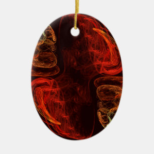 Metamorfosis Resumen Ornamento artístico ovalado