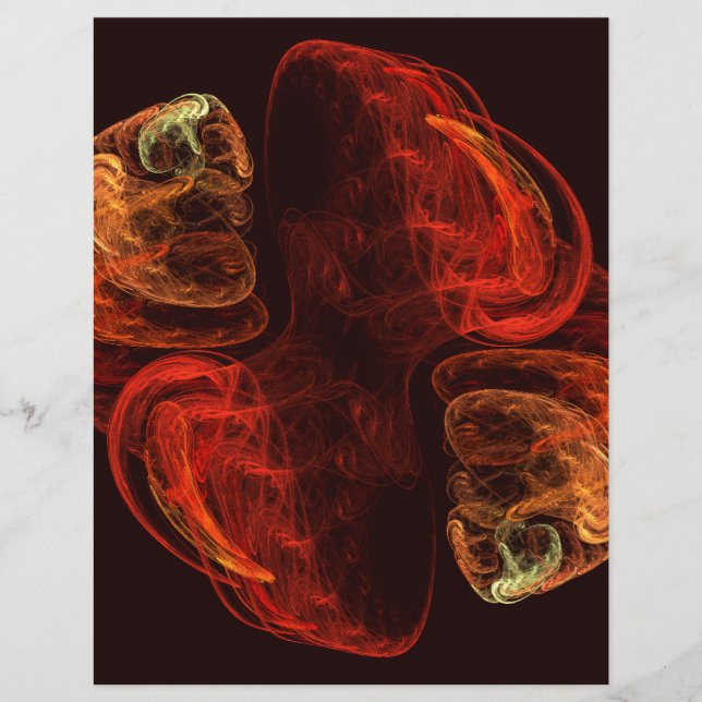 Metamorphosis Abstract Art Flyer (Frente)