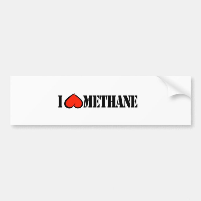 Metano del "amor" de la pegatina para el (Frente)
