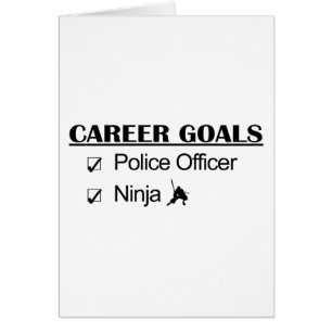 Metas de la carrera de Ninja - oficial de policía