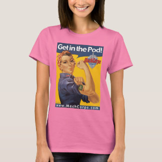 Métete en el Pod - capucha MAD - camisa oscura - M