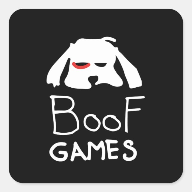 Métete esto, pegatinas de Boof (Anverso)