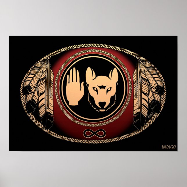 Metis Art Poster Espíritu Poster de impresión nati (Frente)