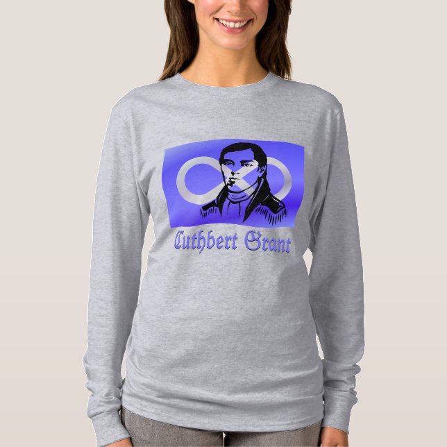 Metis Camisetas Cuthbert Grant Metis Shirt (Anverso)