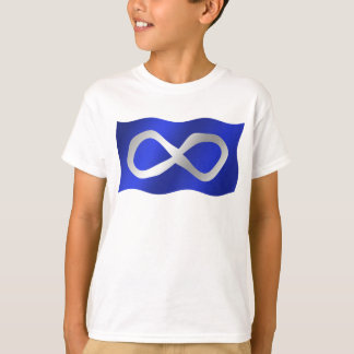 Metis Flag Niños camiseta Primera Nación Arte Tee