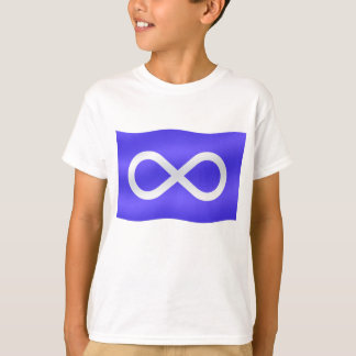 Metis Flag Niños camiseta Primera Nación Arte Tee