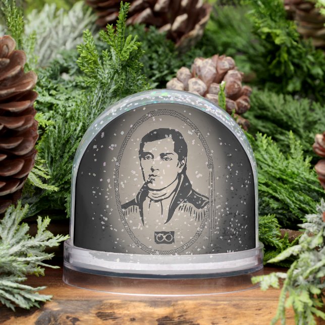 Metis Snow Globe Personalized Cuthbert Grant Gifts (Invierno)