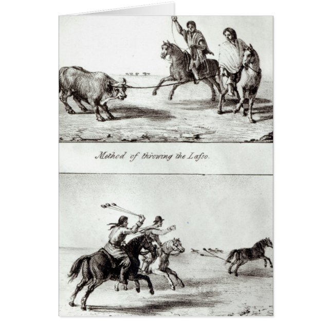 Métodos de arrojar el Lasso y los Bolas (Frente)