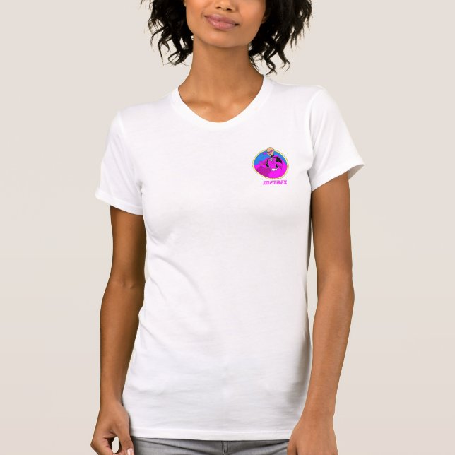 MetRex QUE GOLPEA la camiseta del extremo con el (Anverso)