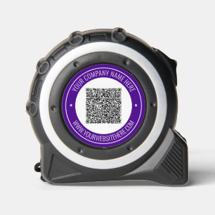 Métrica Código QR personalizado y texto la medida de cinta