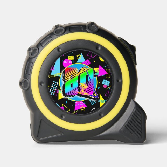 MÉTRICA FORMA DE CINTA DE CASSETTE DE RETRO 80 (Anverso)