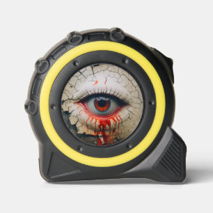 Métrica Halloween Un Ojo Que Llora La Medida De Cinta De S