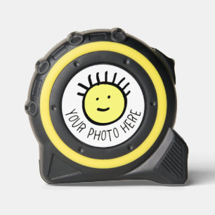 Métrica Medida de cinta amarilla de fotografía personaliza