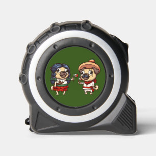 Métrica Medida de cinta Cinco De Mayo Pugs