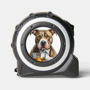 Métrica Medida de cinta de perro superior