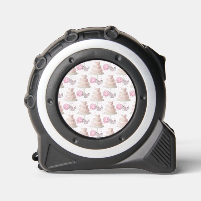 Métrica Medida de cinta de tarta de boda (Anverso)