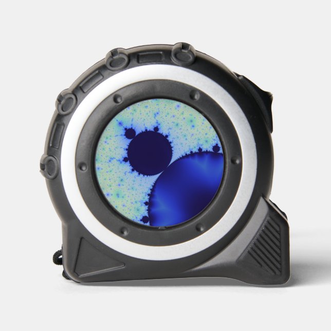 Métrica Medida de cinta Dotty Mandelbrot (Anverso)